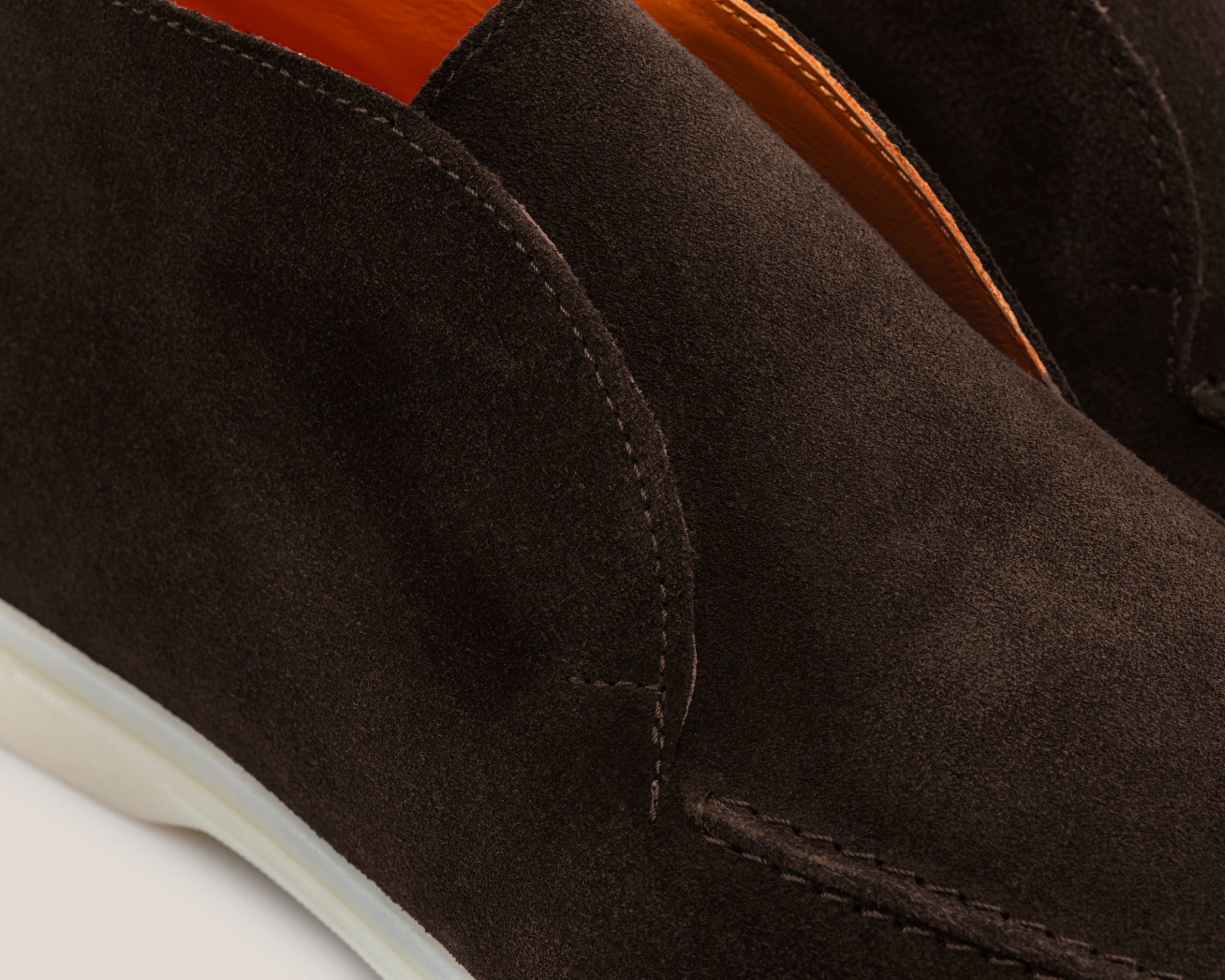Men's Savona - Dark Brown Suede - Loafer - Reinhard Frans - All season Ankle Loafers
