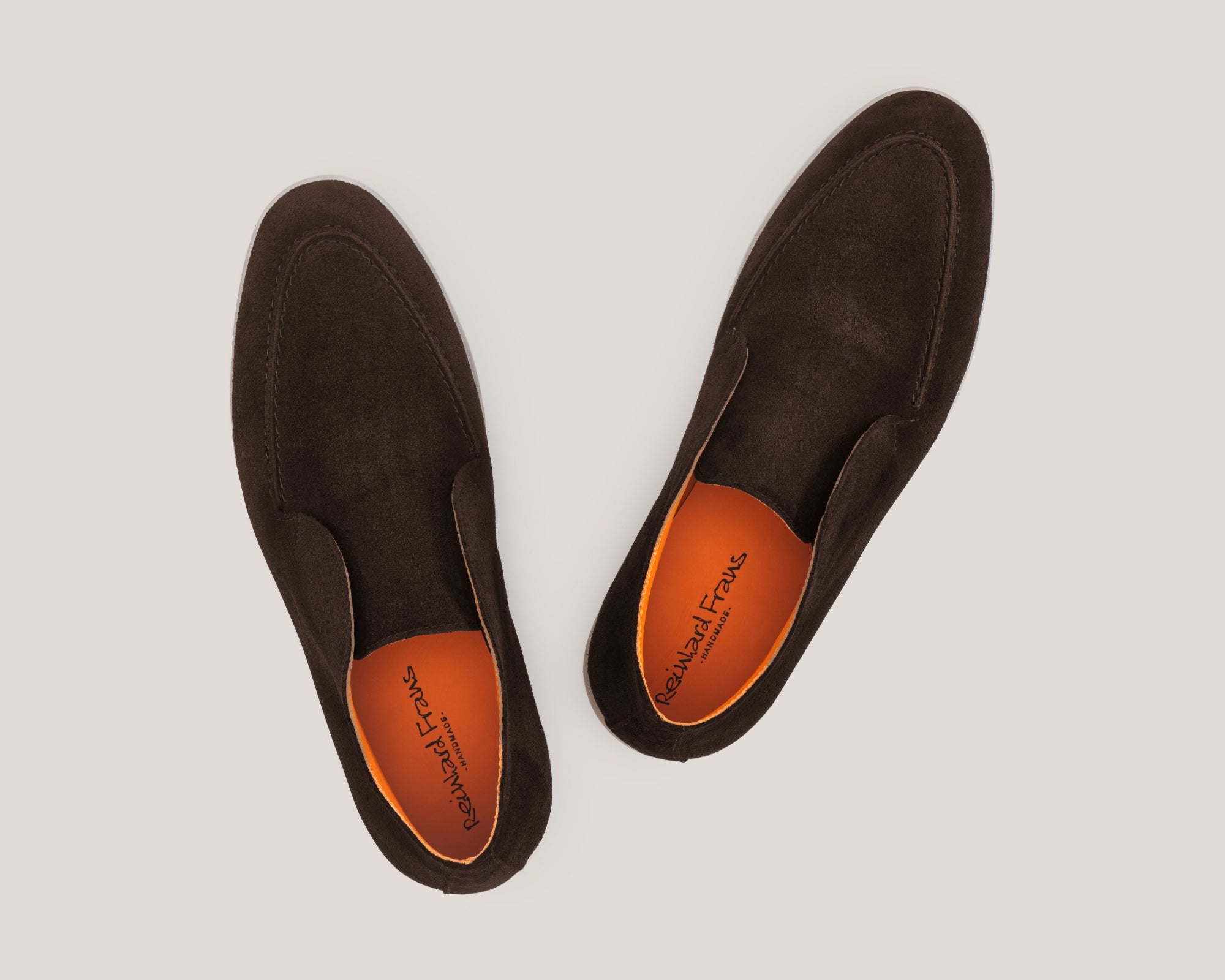 Men's Savona - Dark Brown Suede - Loafer - Reinhard Frans - All season Ankle Loafers