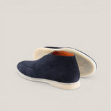 Men's Savona - Dark Navy Suede - Loafers - Reinhard Frans - Summer Ankle Loafers