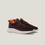 Soho 01 - Dark Brown Suede - Sneaker