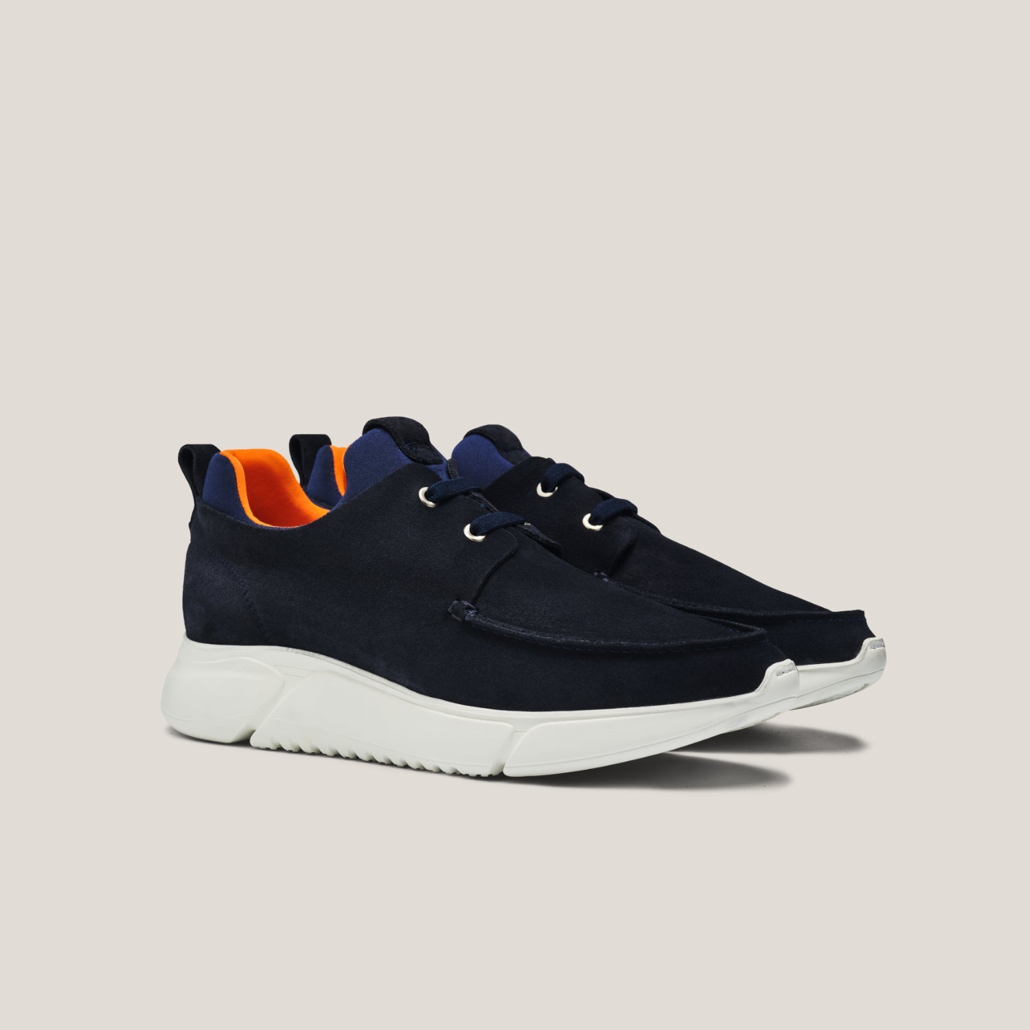 Soho 01 - Dark Navy Suede - Sneaker
