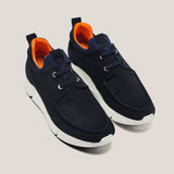 Soho 01 - Dark Navy Suede - Sneaker