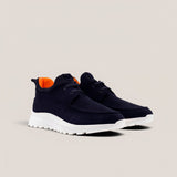 Soho 01 V² sneakers in dark navy Italian Mastrotto suede