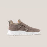 Soho 02 V² - Dodo Grey Suede - Sneaker — side view | Reinhard Frans