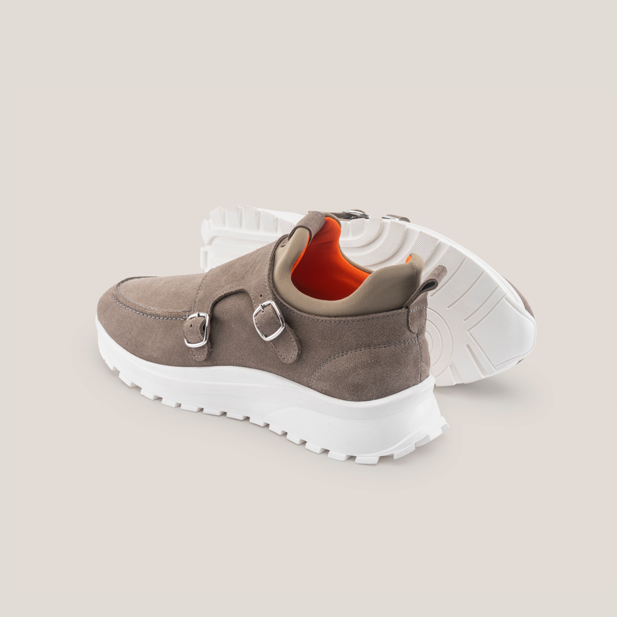 Soho 02 V² - Dodo Grey Suede - Sneaker — back view | Reinhard Frans
