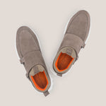 Soho 02 V² - Dodo Grey Suede - Sneaker — detail view | Reinhard Frans