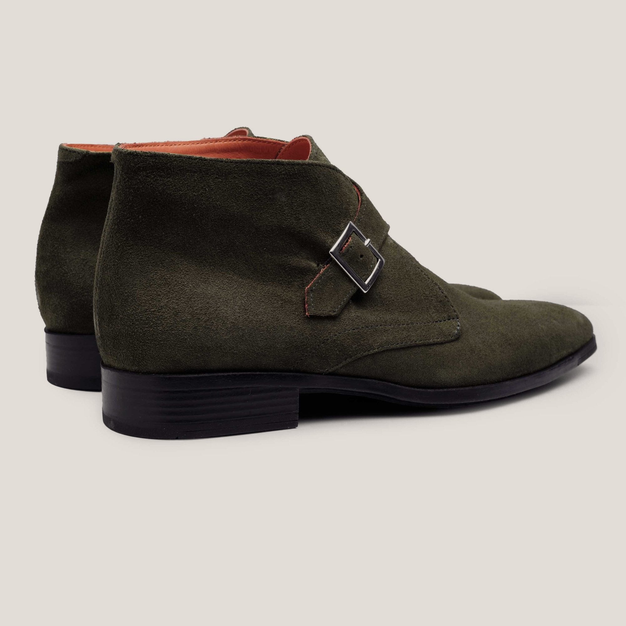Stockholm Camouflage Green Suede RF Rubber - Reinhard Frans - Boots