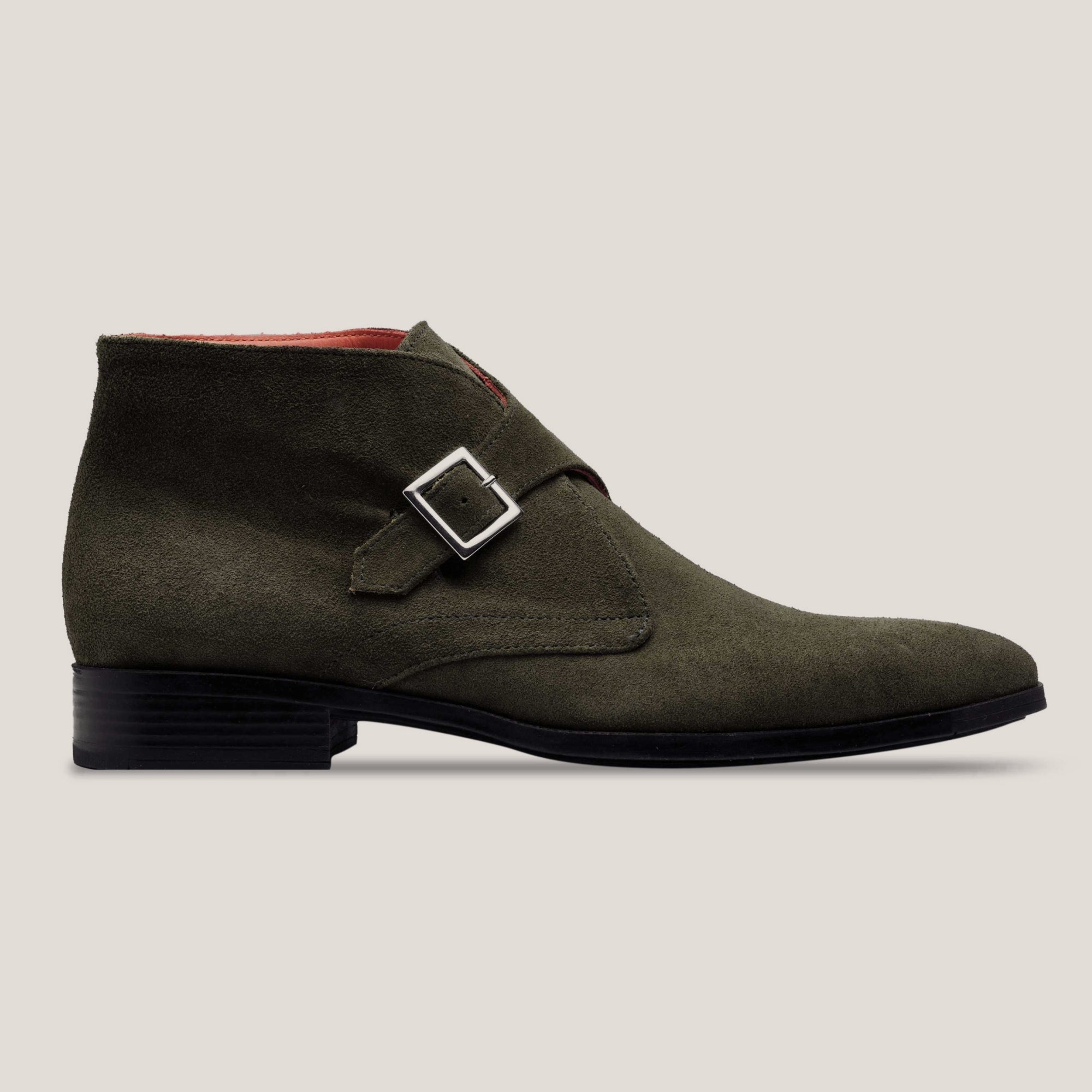 Stockholm Camouflage Green Suede RF Rubber - Reinhard Frans - Boots