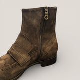Studio Concept 7 - Dark Brown Suede - Size 41 — detail view | Reinhard Frans