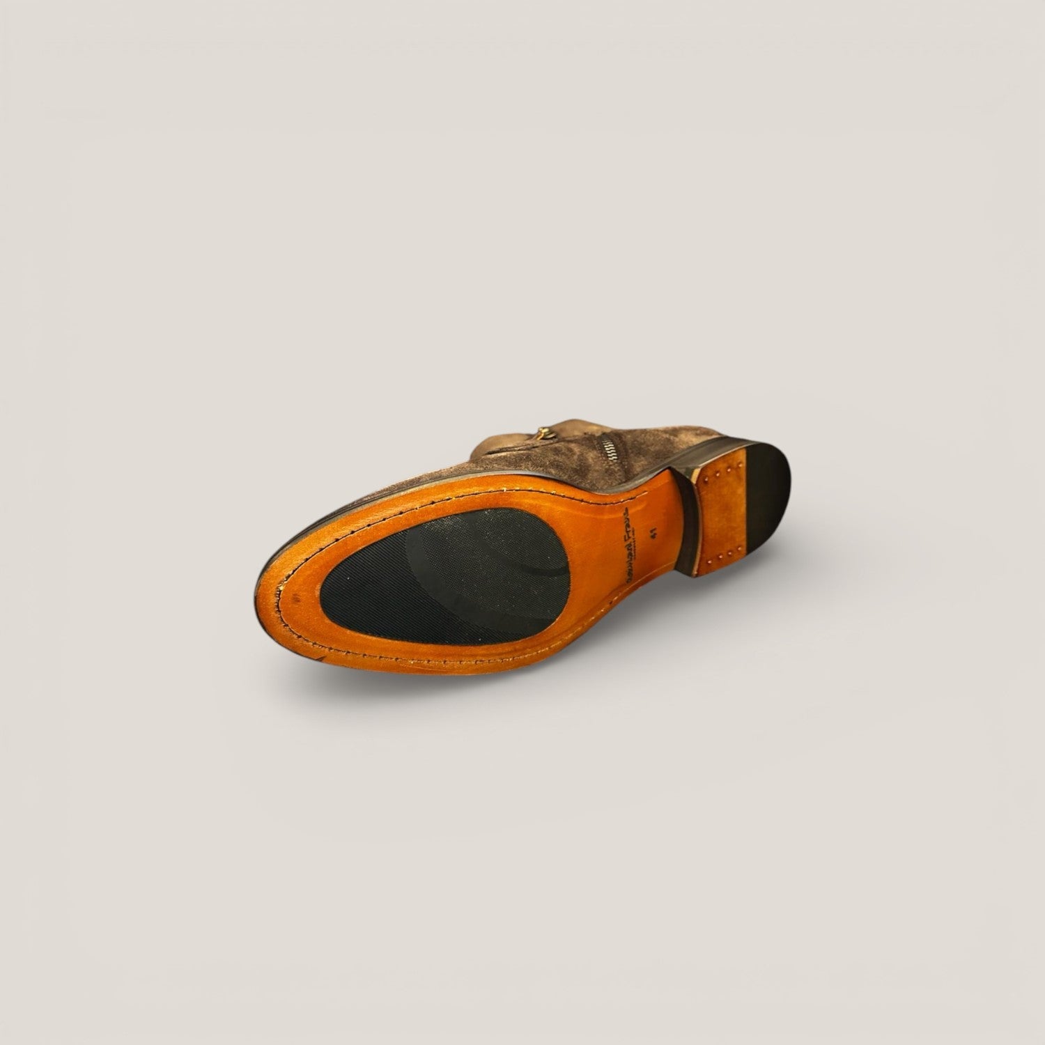 Studio Concept 7 - Dark Brown Suede - Size 41 — side view | Reinhard Frans