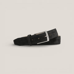 Suede Belt - Black — Belts | Reinhard Frans