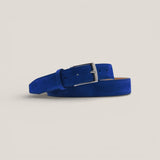 Suede Belt - Bright Blue