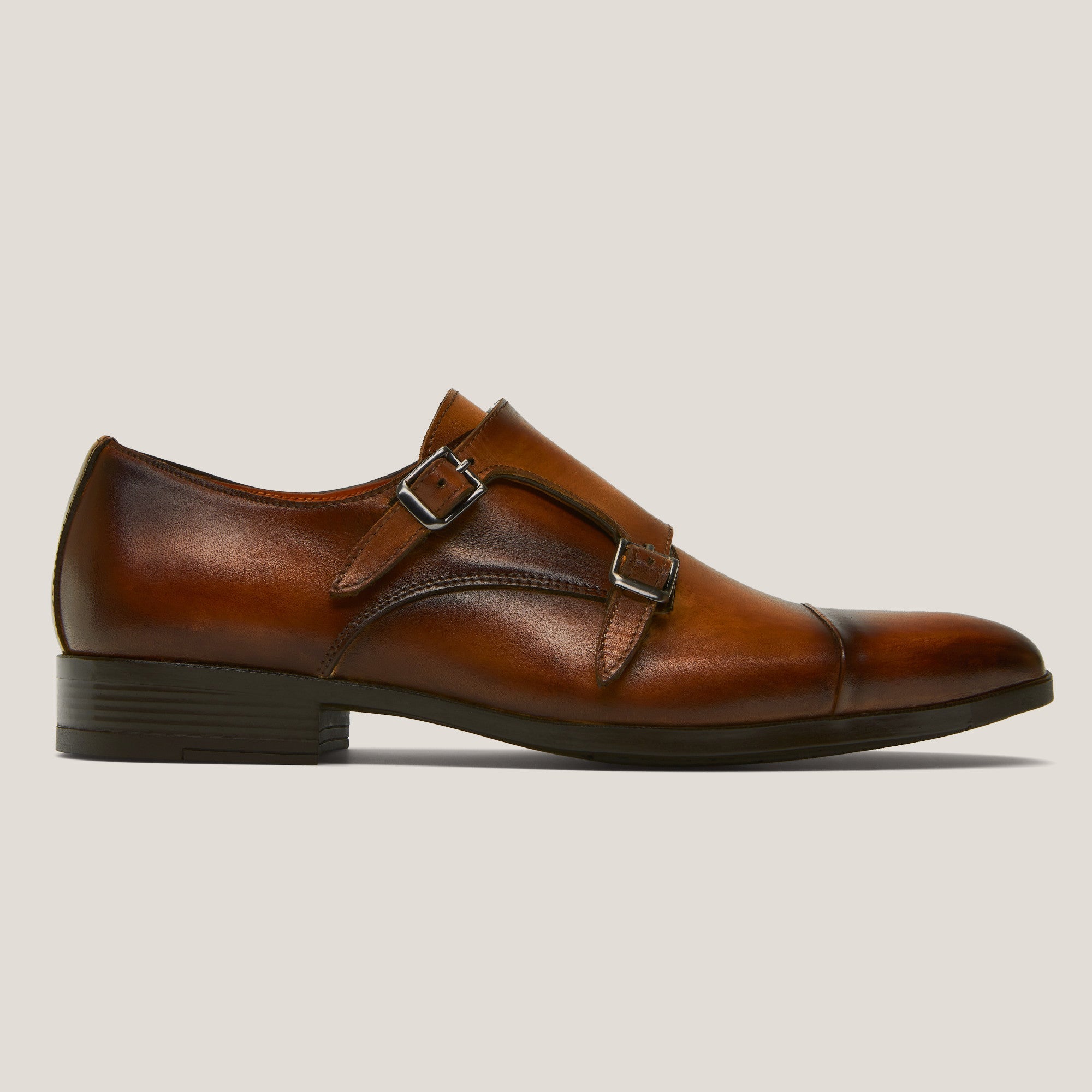 Torino Terra d'Oro Patina Vitello - Reinhard Frans - Monkstrap