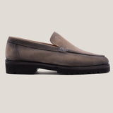 Trento Taupe Grijze Suède Loafers