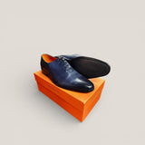 Venice - Saphire Blue Leather Patina - Size 46 | Reinhard Frans