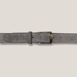 Whisper grey Suede Belt